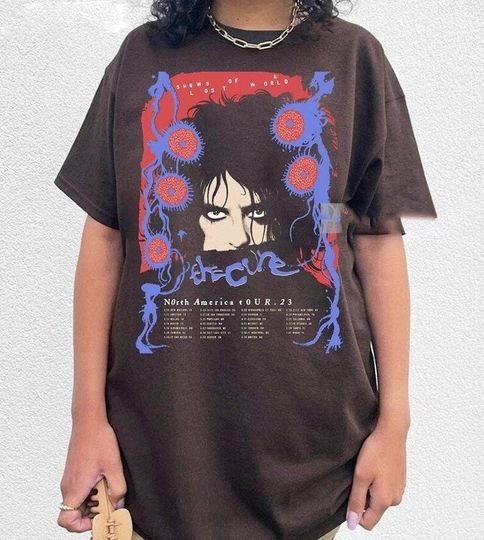 Discover 2023 The Cure Tour Shirt, The Cure Show Of A Lost World Us Tour