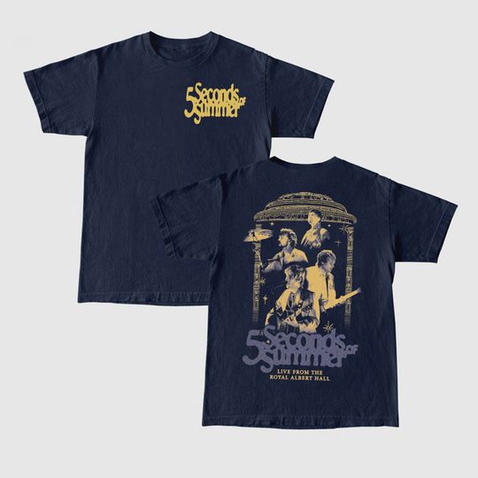 Discover 5 Seconds Of Summer World Tour 2023 2024 Shirt, 5SOS World Tour 2023 Shirt