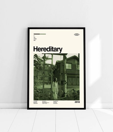 Discover Hereditary Minimalist Inspired Movie Poster Art