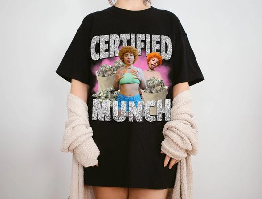 Discover Certified Munch Shirt, Certified Munch Tee, Ice Spice T-Shirt, Vintage Ice Spice Shirt