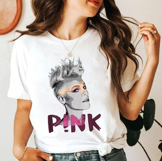 Discover Pink Singer Summer Carnival 2023 Tour Shirt, Music Tour T-shirt, Pink Fan Lovers Tee
