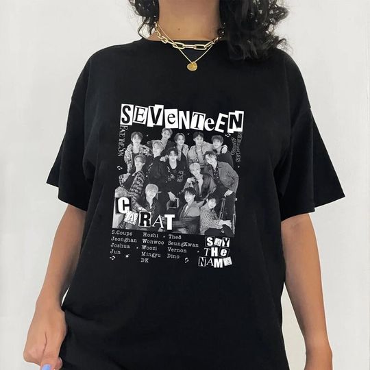 Discover Vintage Seventeen Shirt. Seventeen Album Shirt