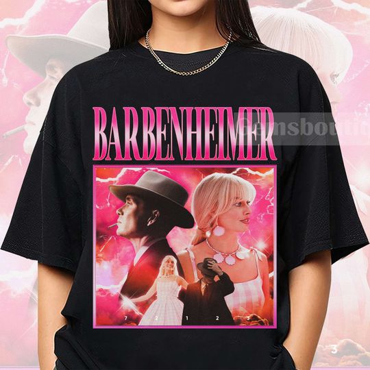 Discover Barbenheimer Barbie the destroyer of word shirt, Barbie Movie Oppenheimer Shirt