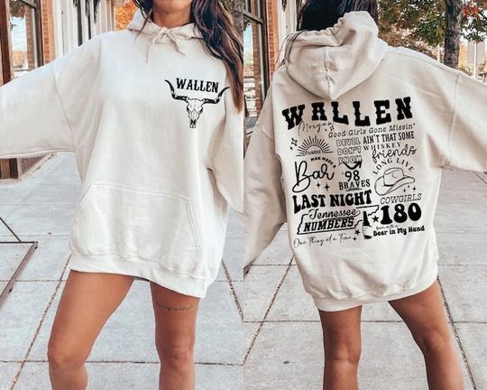 Discover Wallen Western Hoodie | T-Shirt | Stay Cozy Boutique
