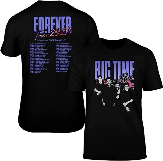 Discover Bigs Time Rushs Forever Tour T-Shirt