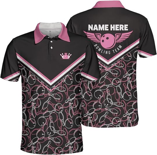 Discover MDPrints Personalized Bowling Shirts for Men & Women with Name