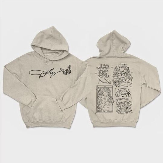 Discover Dolly Parton Tshirt, In Dolly We Trust Shirt, Dolly Double Side Hoodie