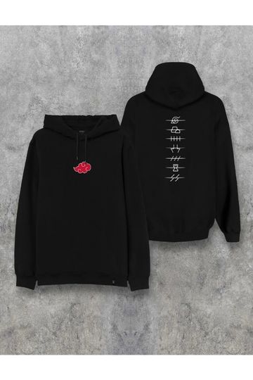 Discover Anime Double Side Hoodie