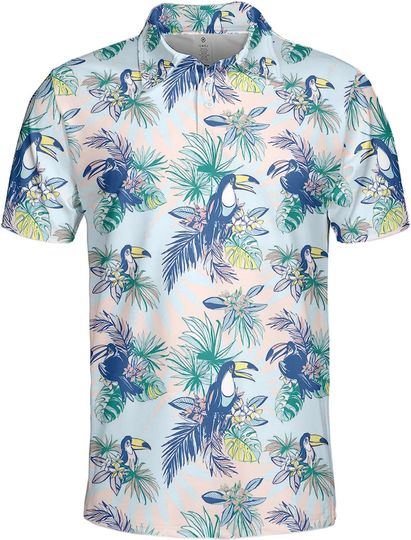 Discover Hawaiian Golf Polo Shirt