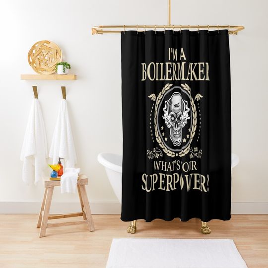 Discover Funny Boilermaker Awesome Shower Curtain