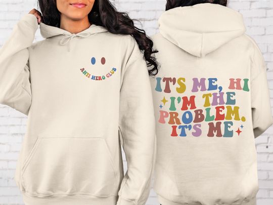 Discover It's Me Hi I'm The Problem It's Me Hoodie, Midnights Album Hoodie