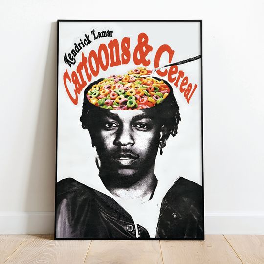 Discover Cartoon & Cereal Premium Matte Vertical Poster
