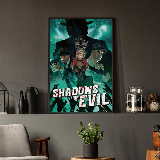 Discover Shadows of evil Premium Matte Vertical Poster
