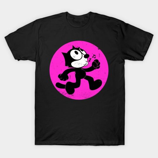 Discover Felix The Cat Walking Whistle - Felix The Cat - T-Shirt