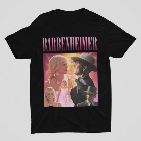 Discover Barbenheimer T-Shirt, Barbie Oppenheimer Tee, Funny T-Shirt