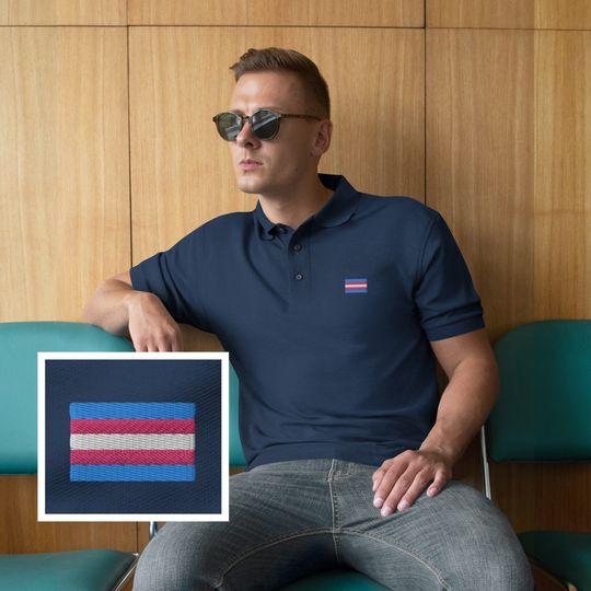 Discover Trans Pride Flag Shirt, LGBT Flag Shirt, Gay Pride Shirt, Gay Trans Ally Alliance Golf Shirt