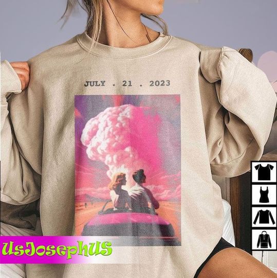 Discover Barbie Vintage Oppenheimer Sweatshirt, Barbenheimer Shirt 2023 Tour