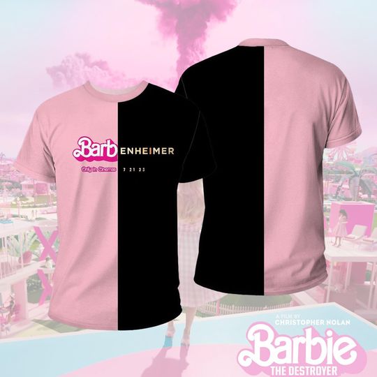 Discover Barbenheimer Barbie Movie Oppenheimer Shirt
