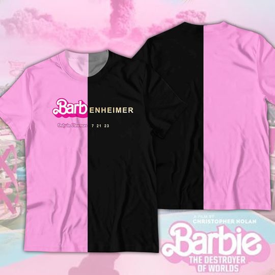 Discover Barbenheimer Barbie Movie Oppenheimer Shirt