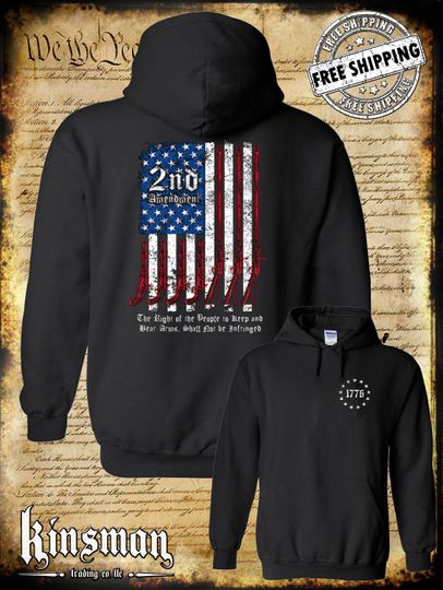 Discover 2nd Amendment Script Hoodie Pro