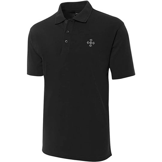 Discover Greek Cross Embroidered Polo Shirts