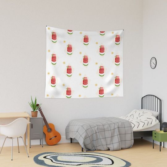 Discover summer watermelon Tapestry