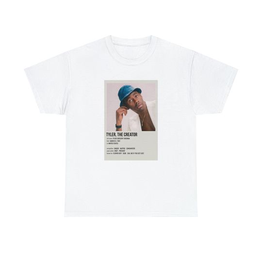Discover Tyler The Creator Rap Album Cover T-Shirt Vintage