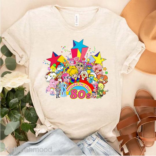 Discover 80s Cartoon Friends Nostalgia Shirt