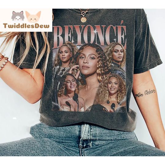 Discover Renaissance Beyonce 90s Vintage TShirt, Beyonc Fan Tshirt