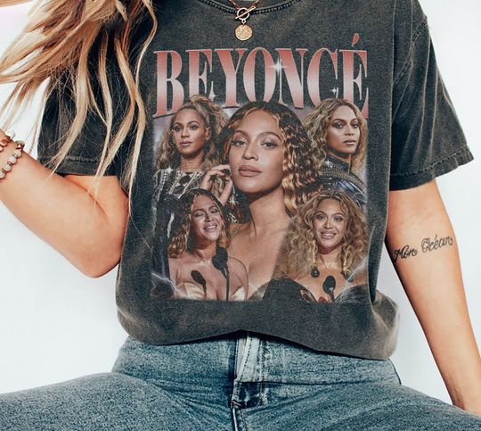 Discover Renaissance Beyonce 90s Vintage TShirt, Beyonc Fan Tshirt