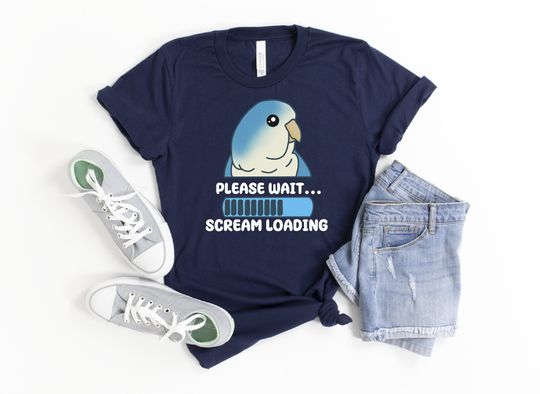 Discover Scream Loading Please Wait Shirt, Galah Funny Shirt