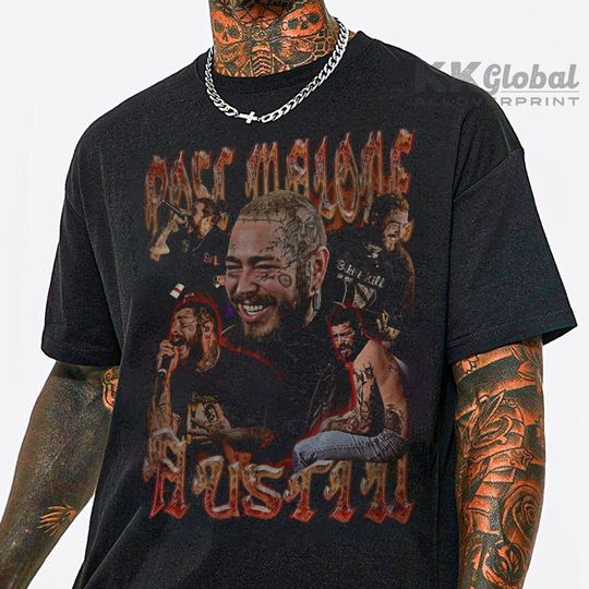 Discover Post Malone AUSTIN Shirt,  Post Malone Tour 2023 Graphic Tee