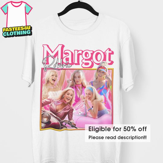 Discover MARGOT ROBBIE Vintage Shirt, Actress Margot Robbie