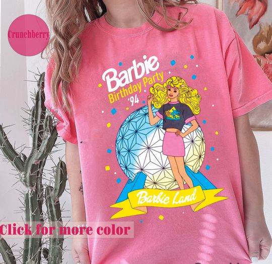 Discover Birthday Party 1994 Tee, Barbie shirt
