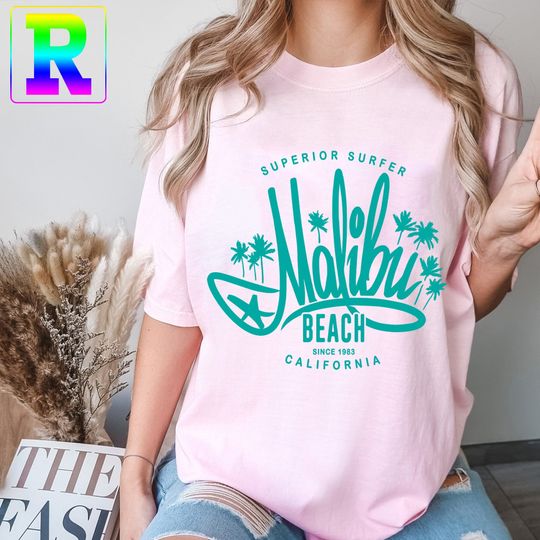 Discover Malibu Beach California  Since 1983 Shirt