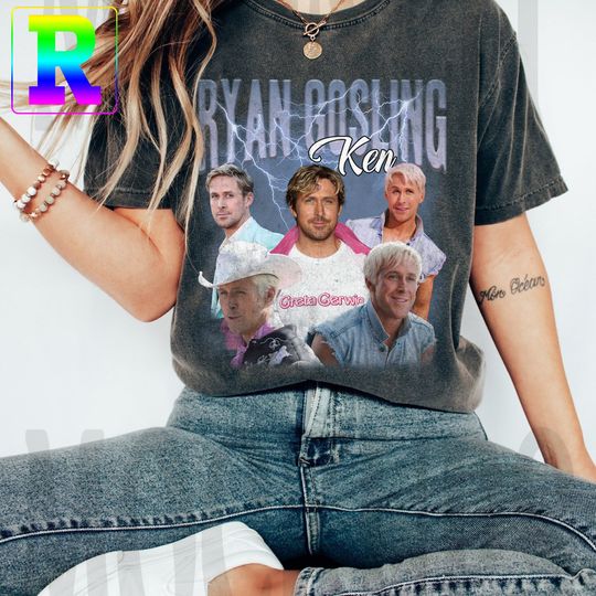 Discover Vintage Ryan Gosling 90s  Shirt, Ken Barbie 2023