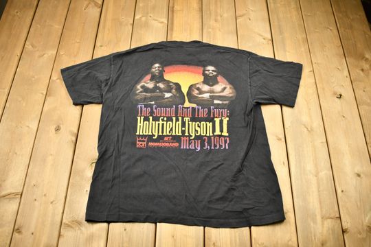 Discover Vintage 1997 Holyfield Vs Tyson Boxing T-Shirt