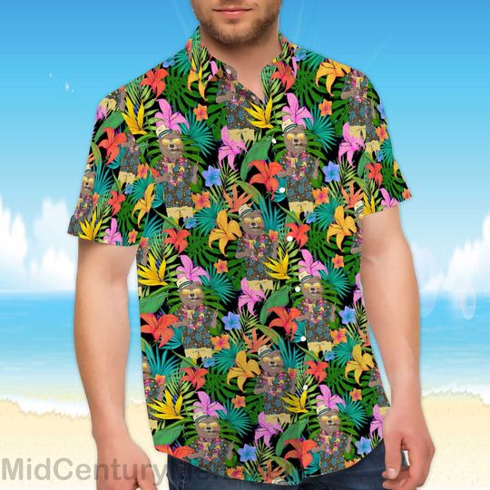 Discover Funny Bear Hawaiian Shirt, Lovely Bear Beach Shirt,