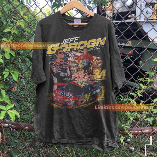 Discover Jeff Gordon Vintage 90s T-Shirt, Jeff Gordon Shirt
