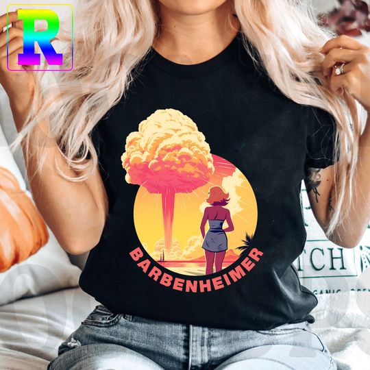 Discover Barbenheimer Shirt, Barbie Oppenheimer Shirt