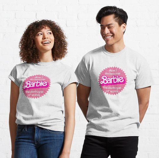 Discover Now I Am Become Barbie, The Destroyer of Worlds T-Shirt