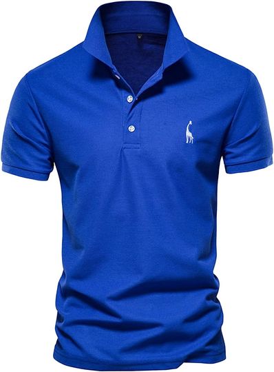 Discover Short Sleeve Shirts,Summer T-Shirt Men's Embroidered Shirt