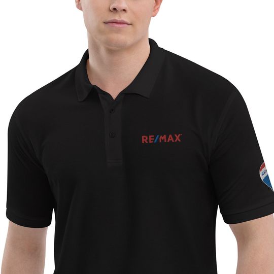Discover RE/MAX Men's Premium Embroidered Polo Shirt