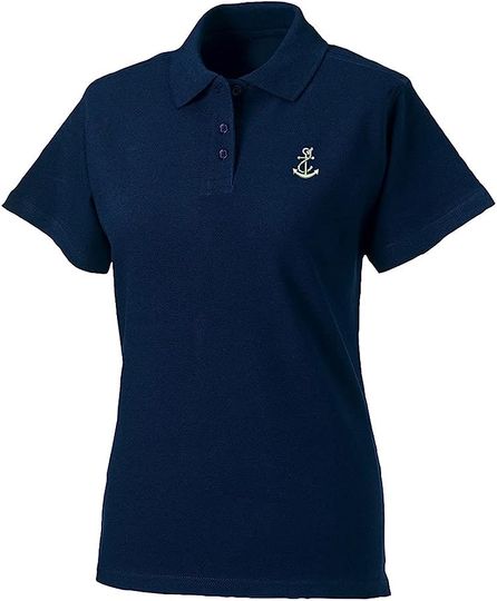 Discover Polos Shirts Short Sleeve Boat Anchor Embroidery Polo Shirts