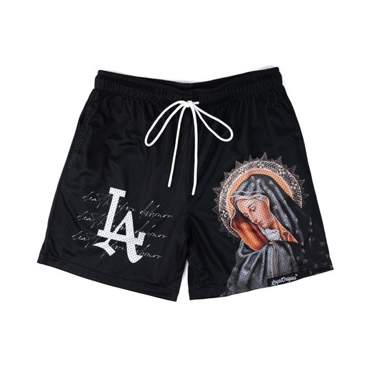 Discover Black LA 'Ave Maria' Shorts