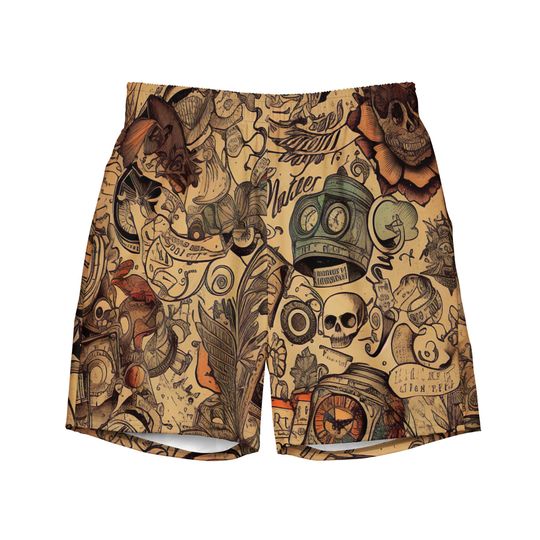 Discover Ignorant Tattoo Style Beach Short