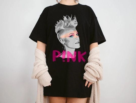 Discover P!nk Pink Singer Summer Carnival 2023 Tour T-Shirt, Trustfall Album Shirt
