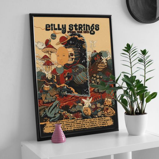 Discover Billy Strings Spring Tour 2023 Poster
