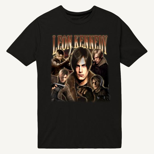 Discover Leon Kennedy Vintage Graphic Tee
