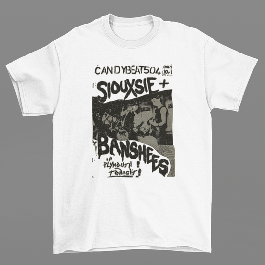 Discover Vintage Oversize Siouxsie and The Banshees Shirt | Gothic Rock | Vintage Band Merch